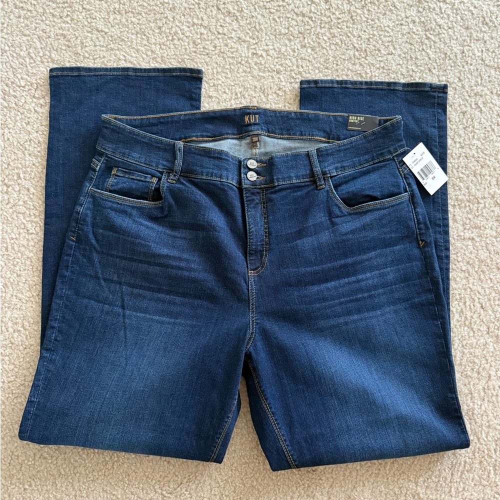 Kut from the Kloth Women's High Rise Jeans - Indigo